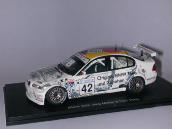 Spark Models S0401 BMW 320 ETCC # 42 2002