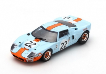 Spark Models 43SE69 Ford GT40 #22 Winner Sebring 1969