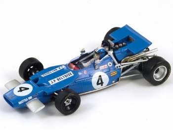 Spark Models S1608 Matra MS84 F.1 #4 British GP 1969