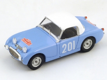 Spark Models S4124 Austin Healey Sprite #201 Rally Montecarlo 1959
